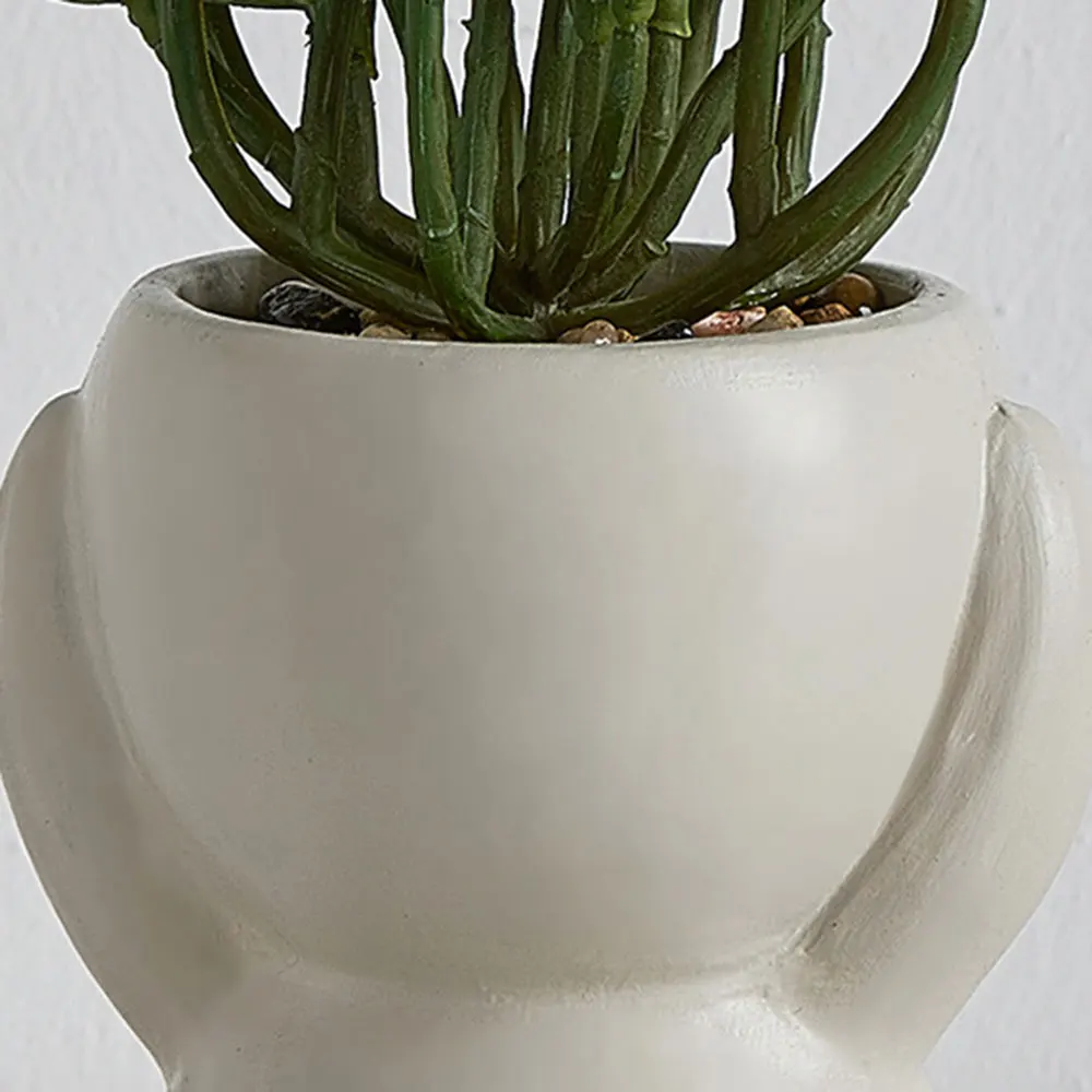 Humanoid керамический цветочный горшок 1 шт. креативный современный дизайн ремесла