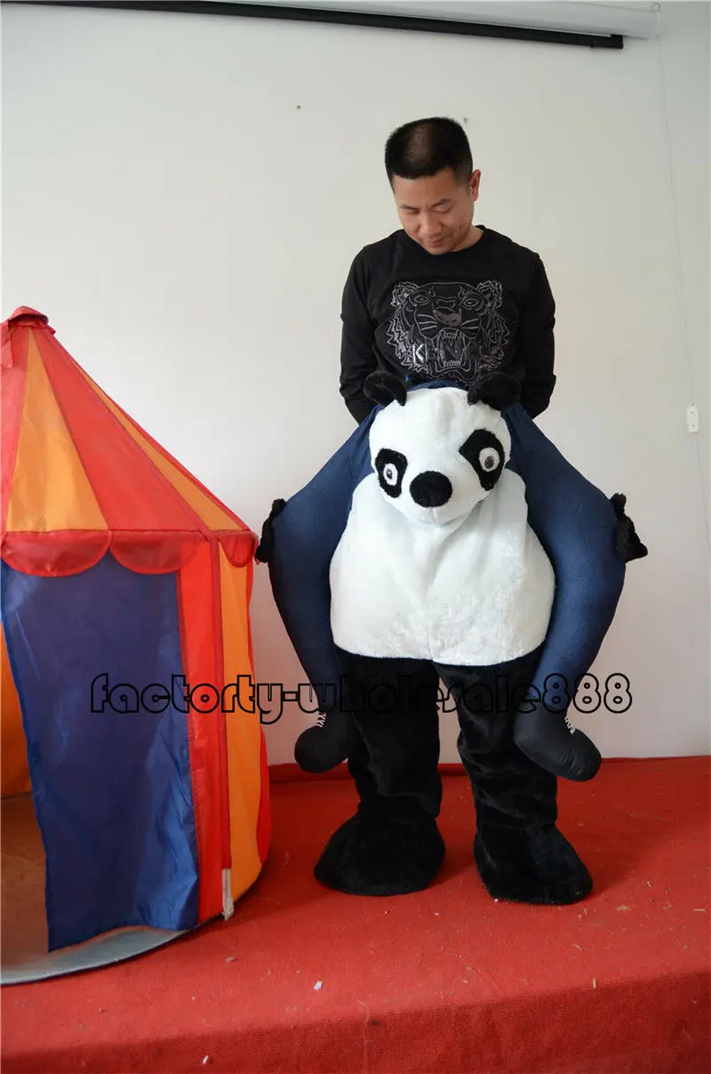 Карнавальный костюм талисмана Carry Me Ride On bear Вечерние костюмы для игр Одежда