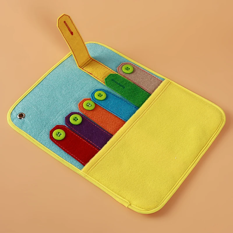 Детская тканевая книга для раннего образования Универсальная Мягкая познание