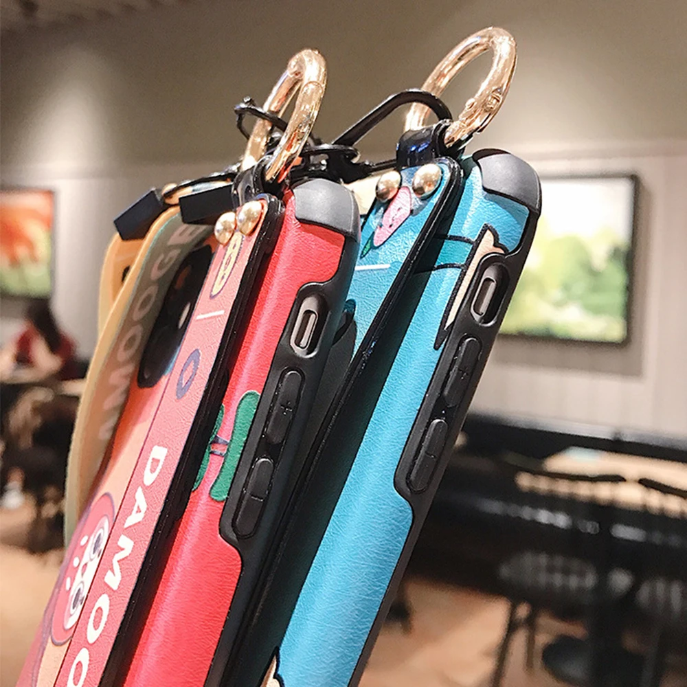 

Suitable for iPhone 11 XR X XS Max 8 7 6S Plus SE 2020 and other wallet holder mobile phone cases