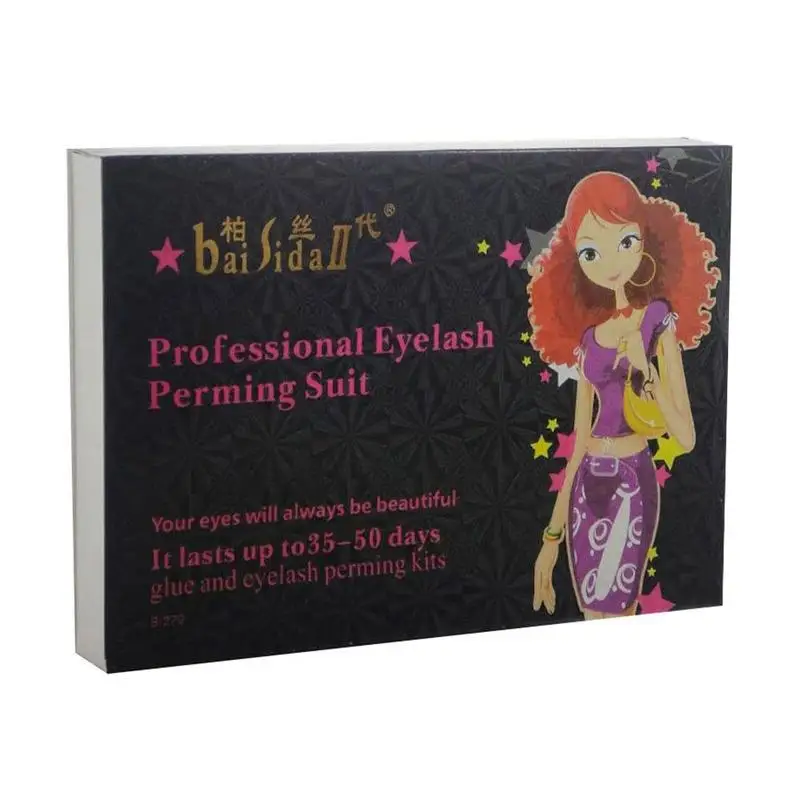 

Spot Baisidai Hot Eyelash Set Doll Hot Curling Grafting Box Beauty Eyelash Glue Eyelash Cover Tool L6T5