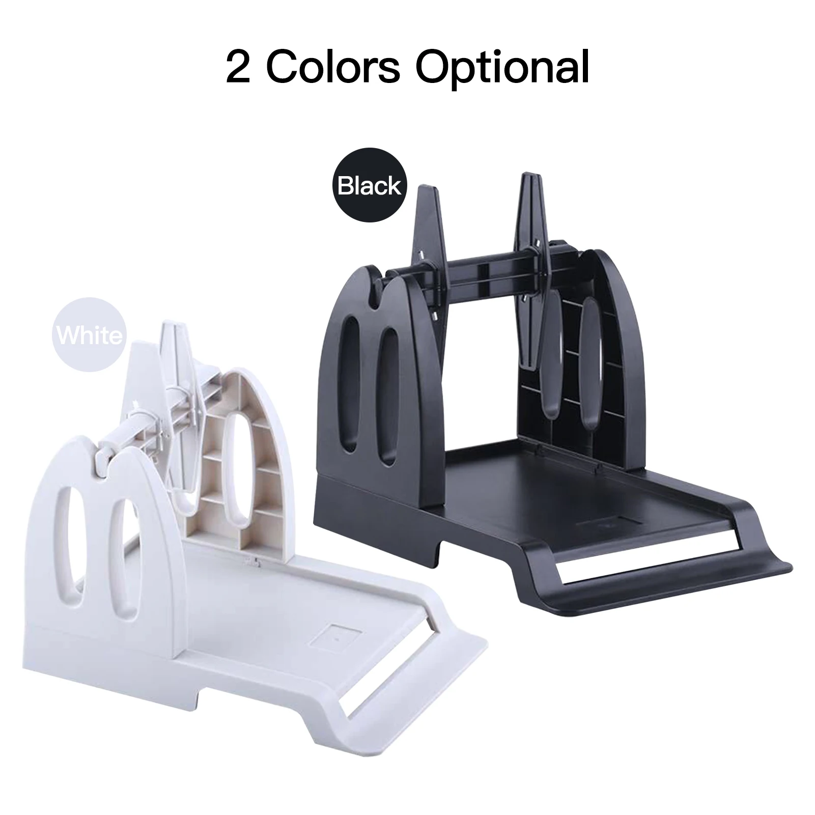 Держатель этикеток для настольного термопринтера 2 в 1 рулоны и вентиляторы