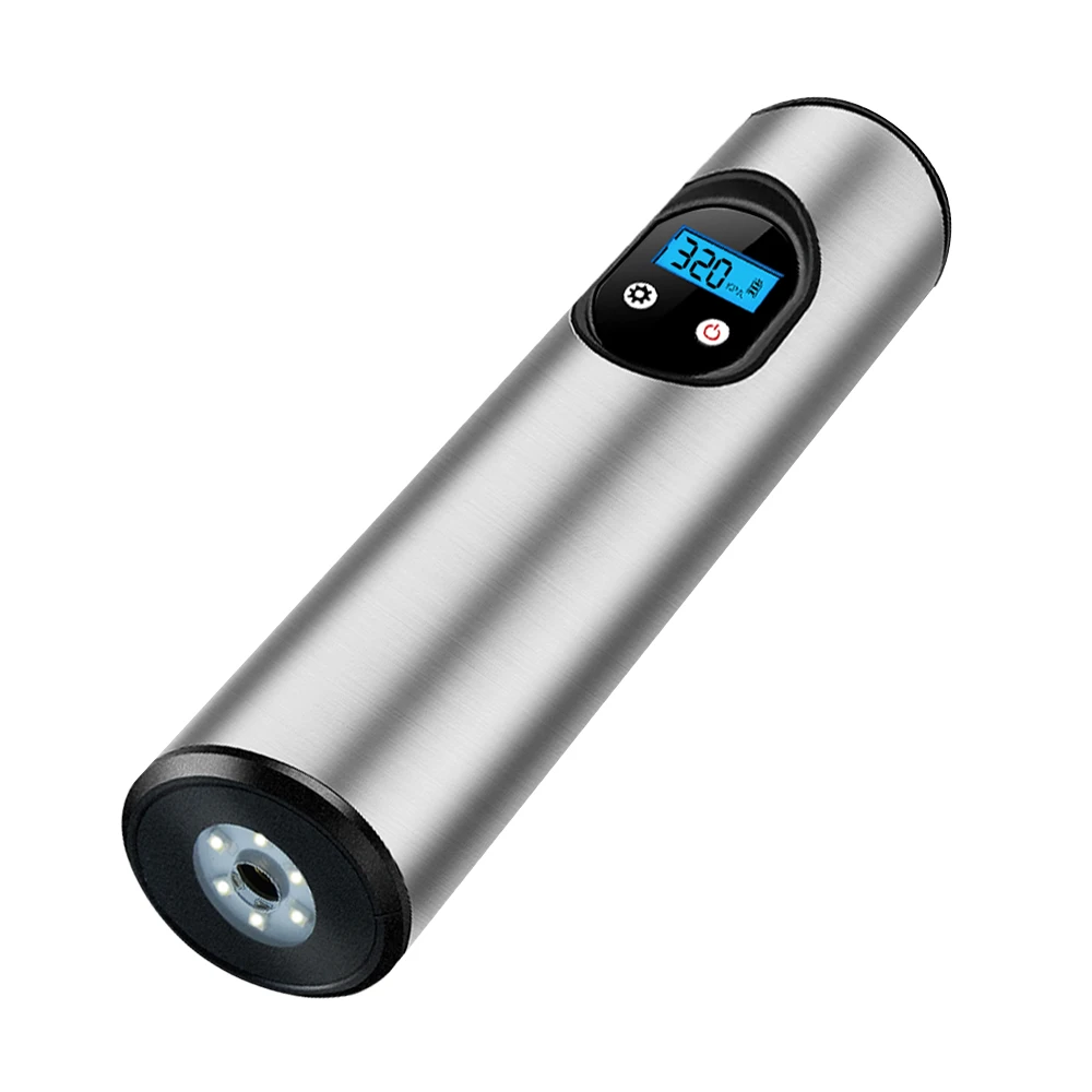 СВЕТОДИОДНЫЙ Автомобильный нагнетательный насос 150psi lcd цифровой электрический датчик давления в шинах велосипед Накачка шин воздушный компрессор USB Автомобильное зарядное устройство