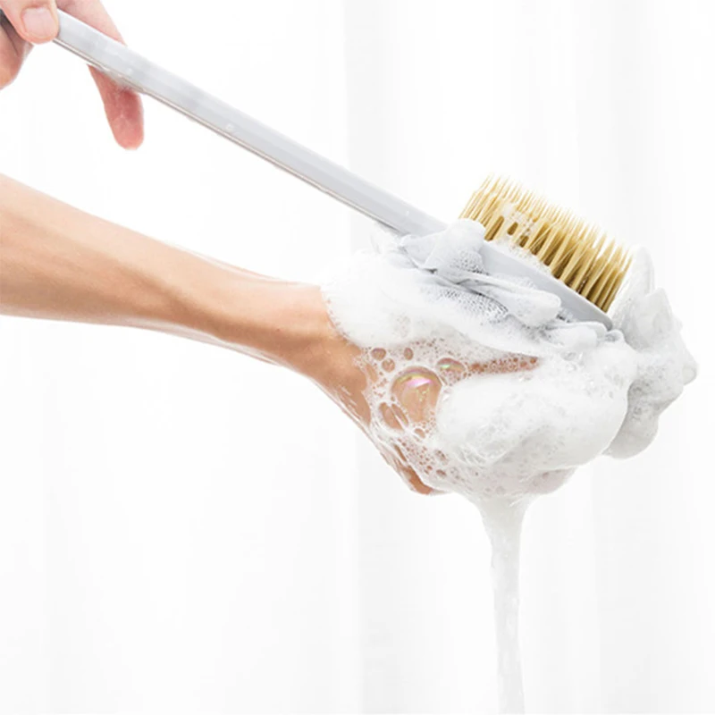 Щетка для тела многофункциональная Массажная щетка мягкая удобная с длинной