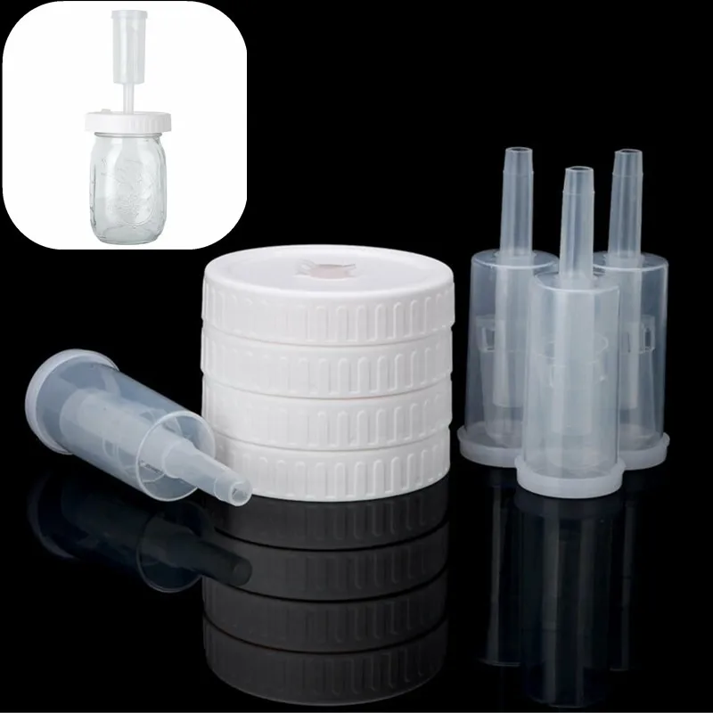 4 шт. горлышные банки крышки для брожения с пневматическими затворами не содержит