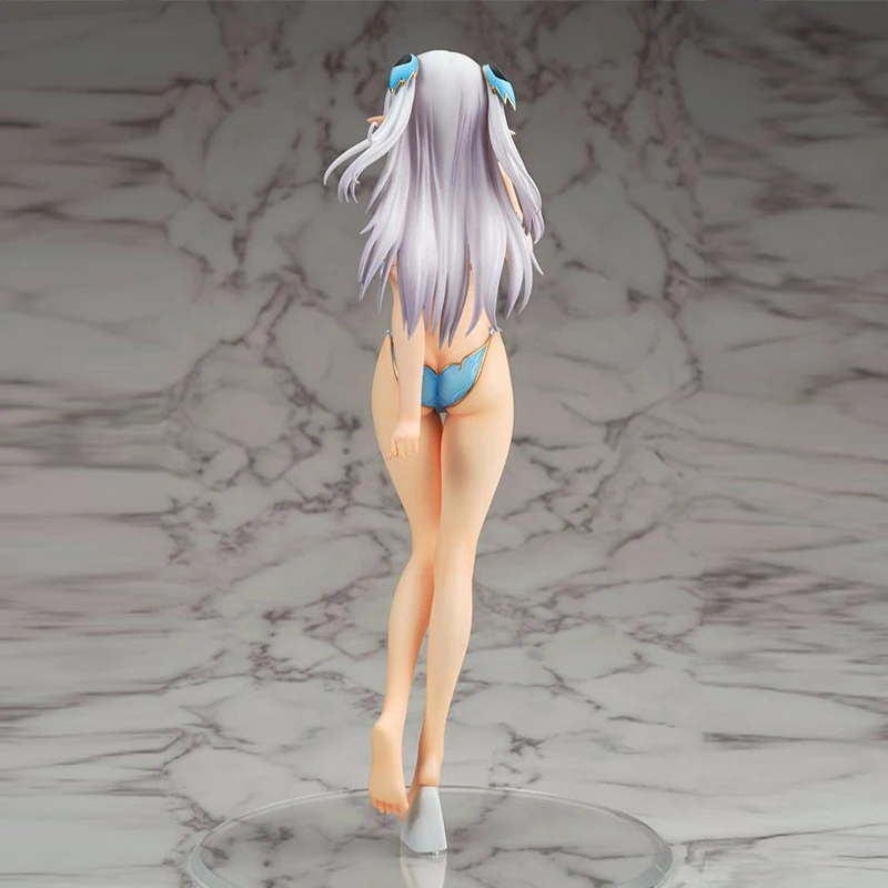 

Anime Figure Toys Shining Blade Heroines Allina Sexy Swimsuit Ver Princess Elf PVC Action Figure Toys Collection Model Game Doll