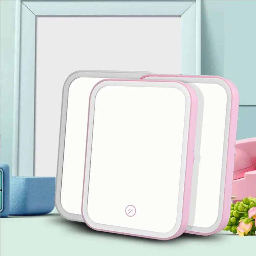 Портативное светодиодное освещение Сенсорный Диммер Яркость квадратный стол