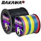 Новая японская многонитевая рыболовная леска BAKAWA из 84 нитей, 300 м, 500 м, 1000 м, 100% полиэтиленовая проволока для ловли карпа, сверхпрочная плетеная Снасть