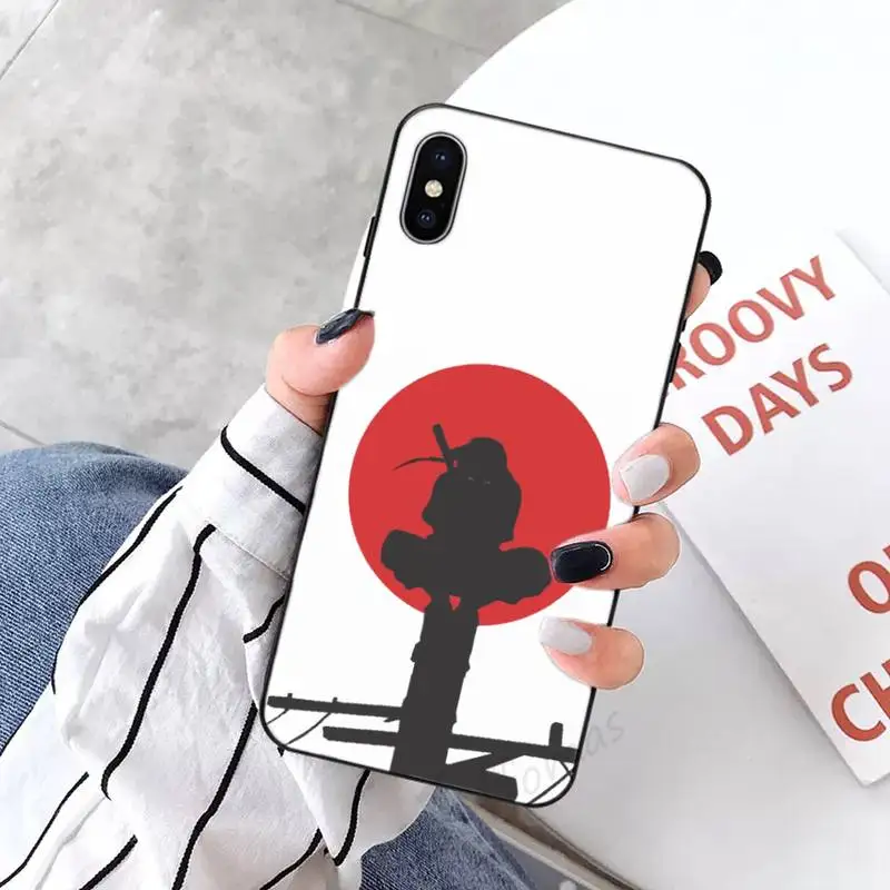 

Cute Japan Anime Naruto kakashi Phone Case Candy Color for iPhone 6 7 8 11 12 s mini pro X XS XR MAX Plus