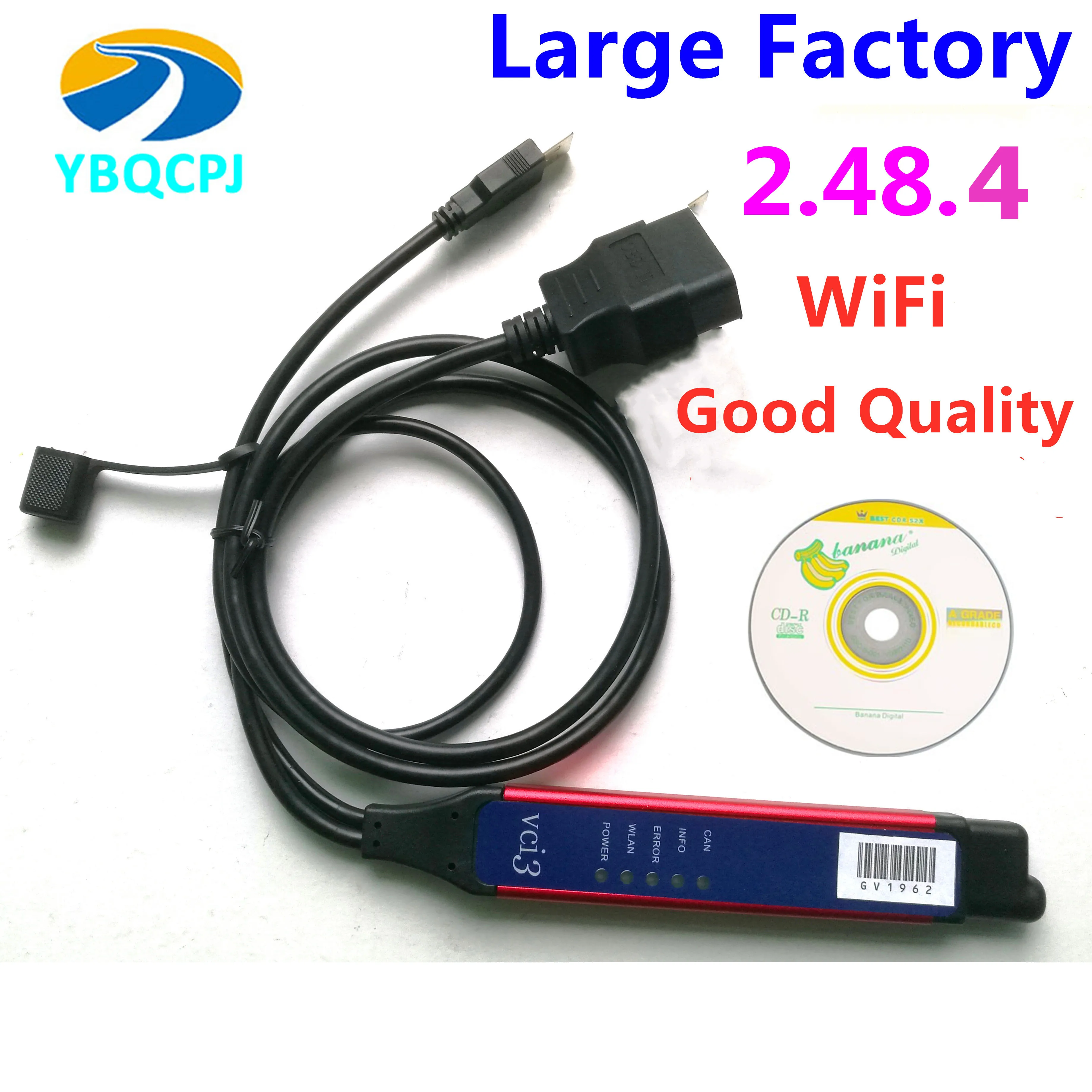 Хорошее качество VCI-3 для Scania VCI3 V2.48.4 сканер 2.48.4 Wifi беспроводной диагностический