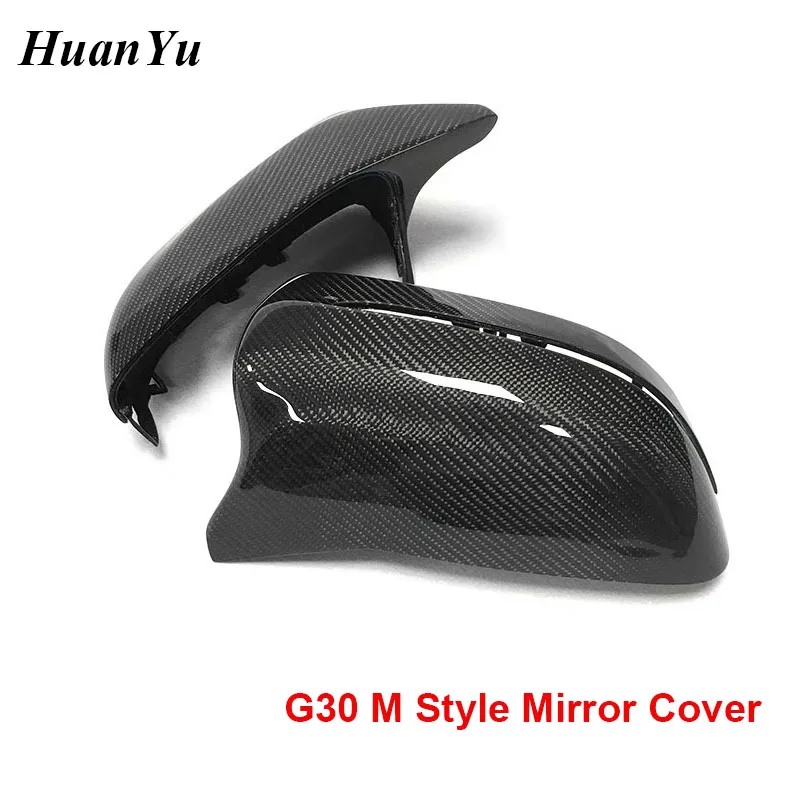 Крышка зеркала заднего вида G30 RHD и LHD из углеродного волокна для BMW 5 6 7 серии G11 G12 G31