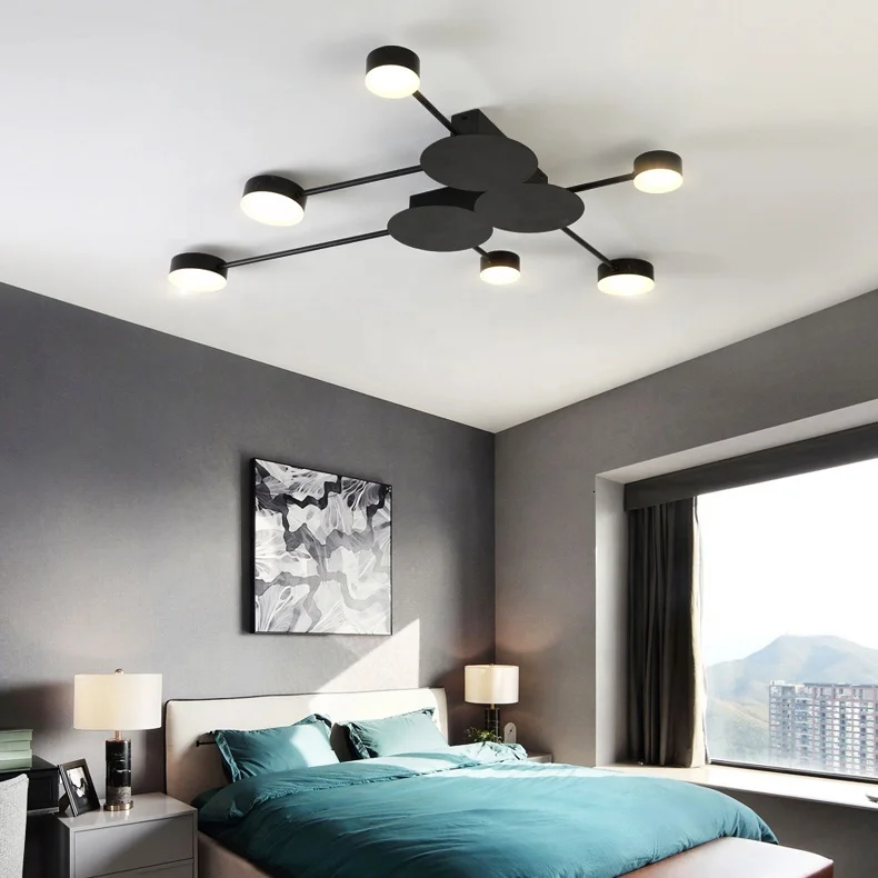 Новый дизайн простая современная светодиодная потолочная лампа для гостиной