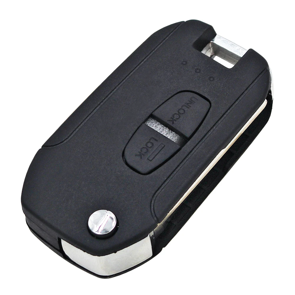 NEW Style modified 2 Button Folding flip remote KEY SHELL CASE fob for Mitsubishi Lancer OUTLANDER WARRIOR MIT11 right blade | Автомобили