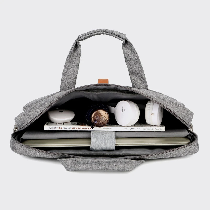 business handbag 14 15 6 17 laptop shoulder notebook bag for lenovo macbook air 13 case 2019 pro retina 13 3 15 17 3 cover bags free global shipping