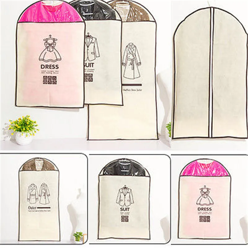 Прозрачный Пыленепроницаемый Чехол для одежды 1 шт./лот|Сумки вещей| |