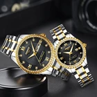 NIBOSI, 2 шт.компл., модные парные часы, лучший бренд, роскошные женские мужские часы, кварцевые наручные часы, мужские часы, подарки для влюбленных