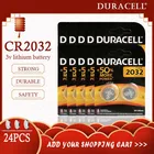 24 шт., оригинальный Аккумулятор DURACELL CR2032 DL2032, 3 в, литиевые батареи для часов, калькулятор, управление DLCR 2032