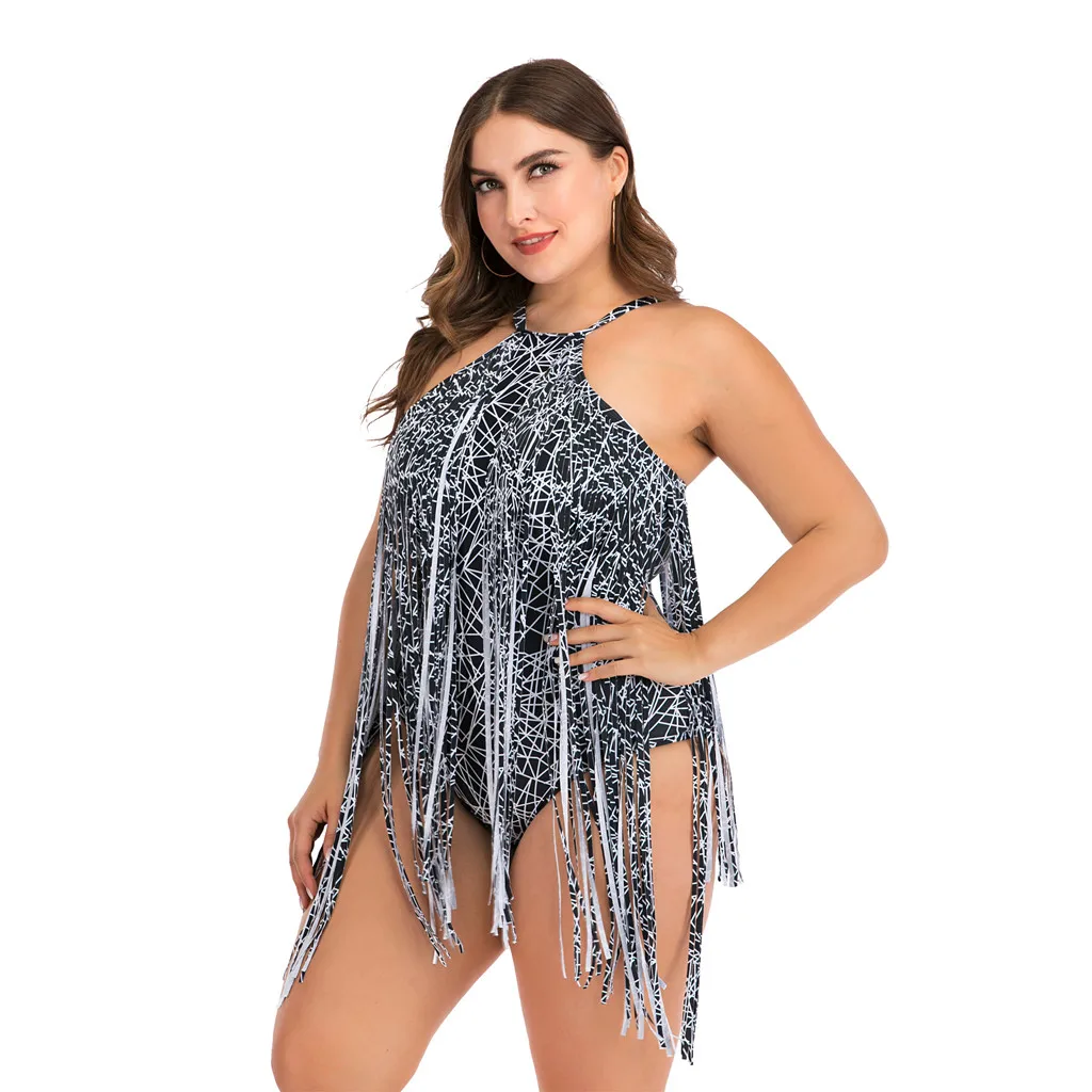 2020 танкини плюс размер женский купальник из двух частей сексуальный комплект