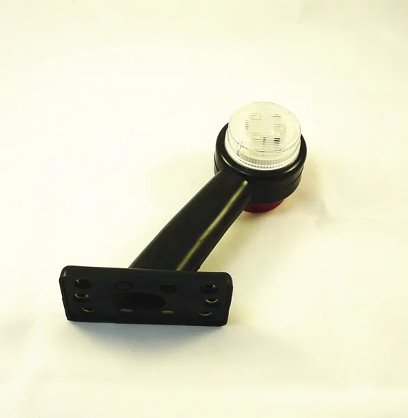 1 пара 2 ''10-30 V светодиодный резиновый стебель световые маркеры Контурные лампы индикаторные огни внешние фонари заднего хода для прицепов грузовых автомобилей