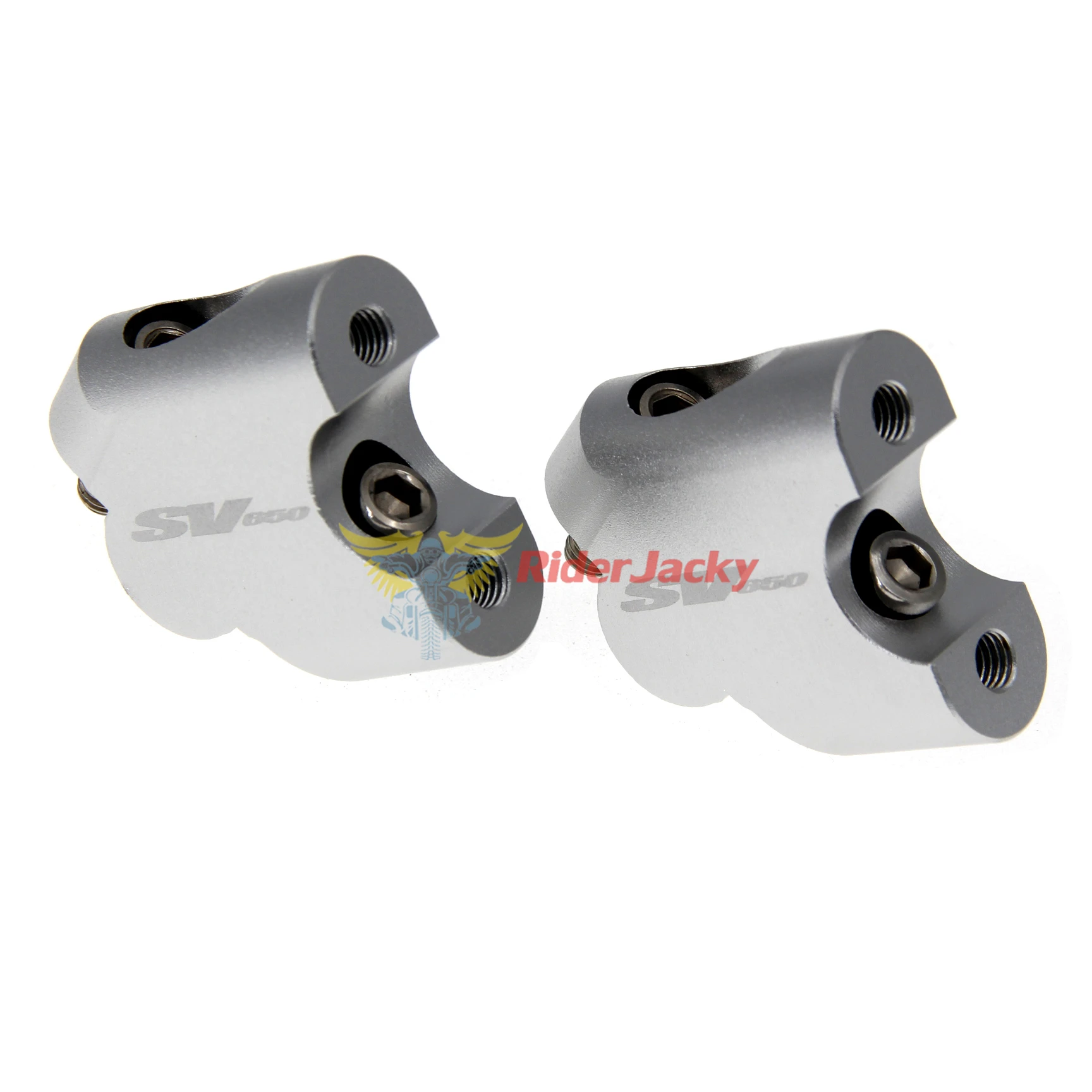 Laser Logo SV 650 Для Suzuki SV650 2016-2018 2017 Мотоцикл Руль Riser Up Backs Перемещает Комплект