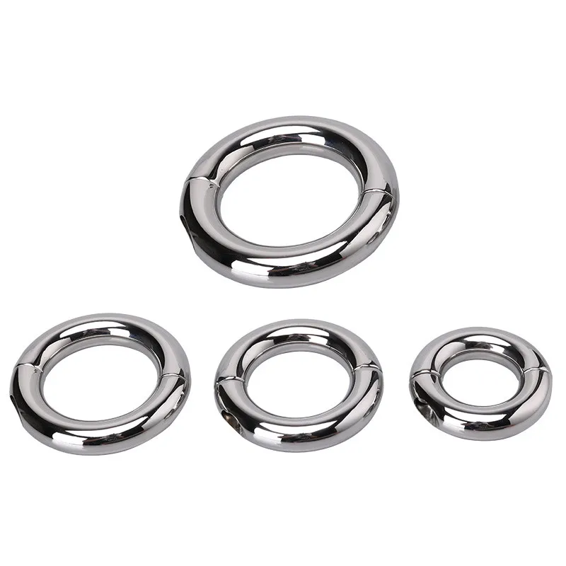 Кольцо для пениса мяч растяжка задержки длительное металлическое кольцо на член