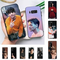 louis tomlinson phone case for samsung galaxy note10pro note20ultra cover for note20 note10lite m30s back coque