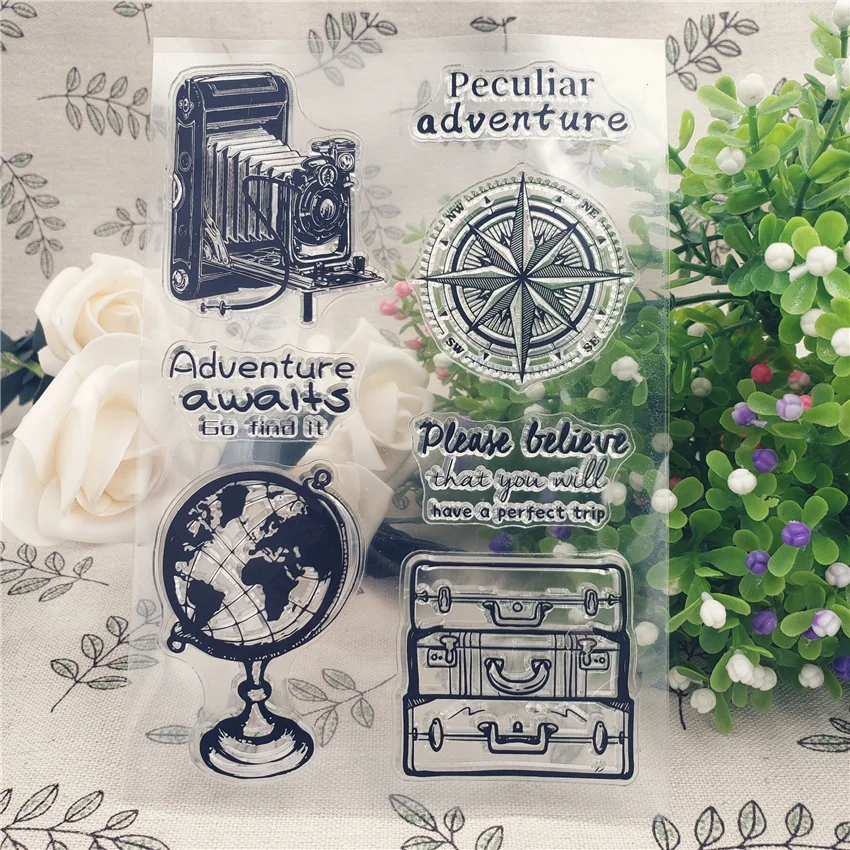 Горячая Распродажа прозрачные штампы для путешествий/силиконовые уплотнения