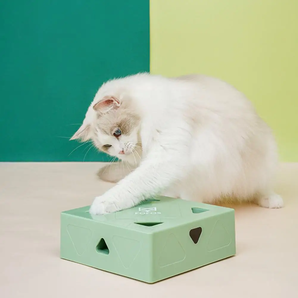 

Electric Cat Toy Cat Magic Box Interactive Smart Teasing Cat Toy AI For Cat Toy bionic Stick Intelligent USB Charging Induc R3S0
