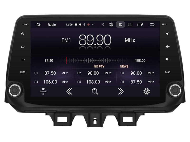 Высокопроизводительное умное автомобильное радио Android 10 для HYUNDAI Tucson 2019