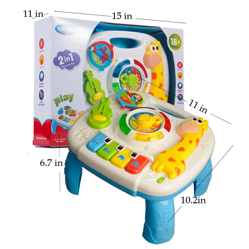 

Baby Toys Musical Games Table Educational M Toys For Baby 13-24 Months Brinquedos Para Bebe Oyuncak Baby Boy Toys