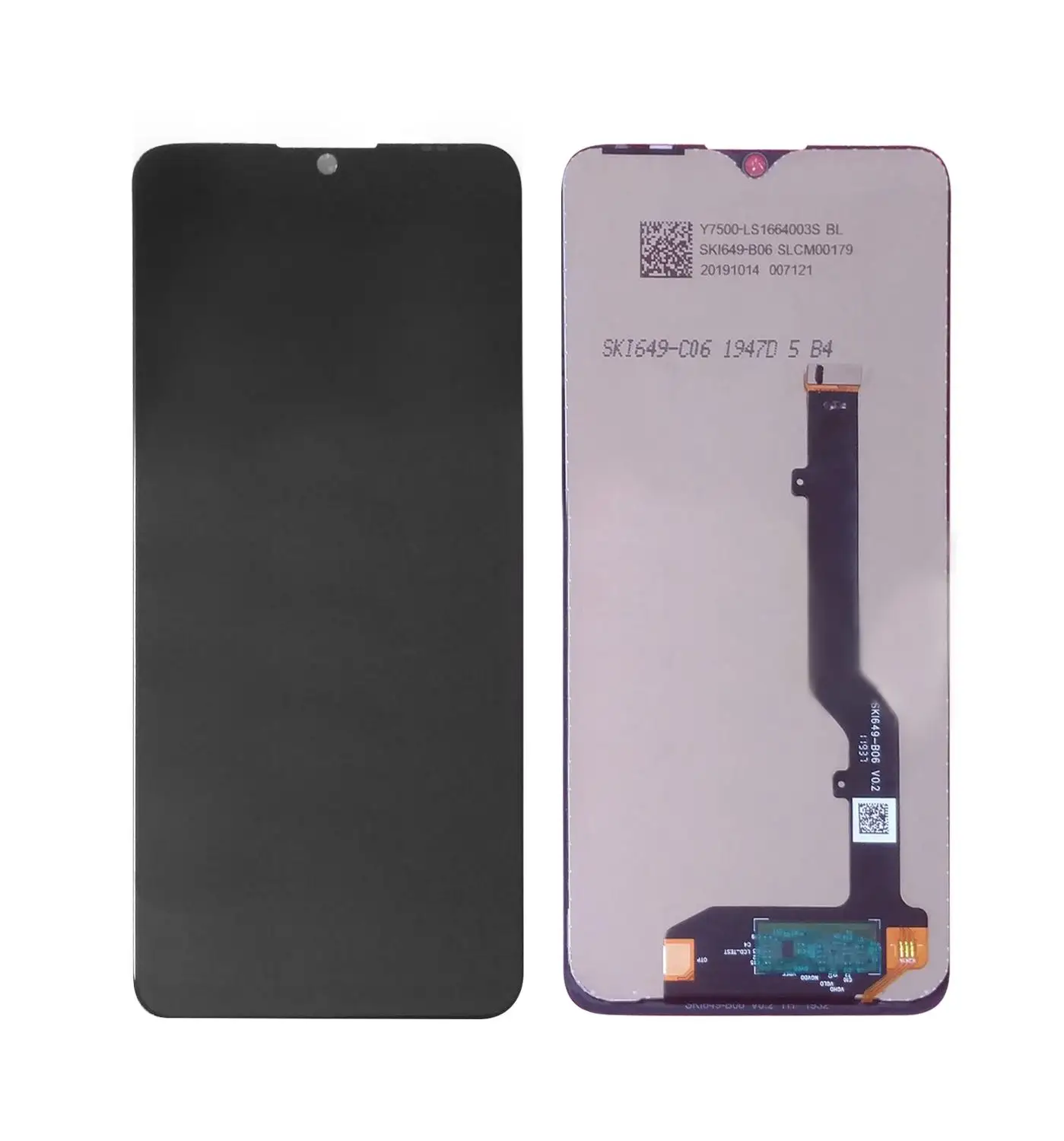 6 49 &quotЖК-дисплей для ZTE Blade 20 Smart V1050 LCD дисплей кодирующий преобразователь