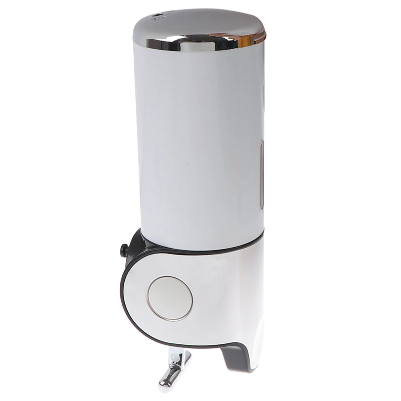 

New Practical 500ml Plastic Shampoo Shower Gel Dispensers Hand Sanitizer Liquid Soap Dispenser Wall Mounted Bathroom Accessories