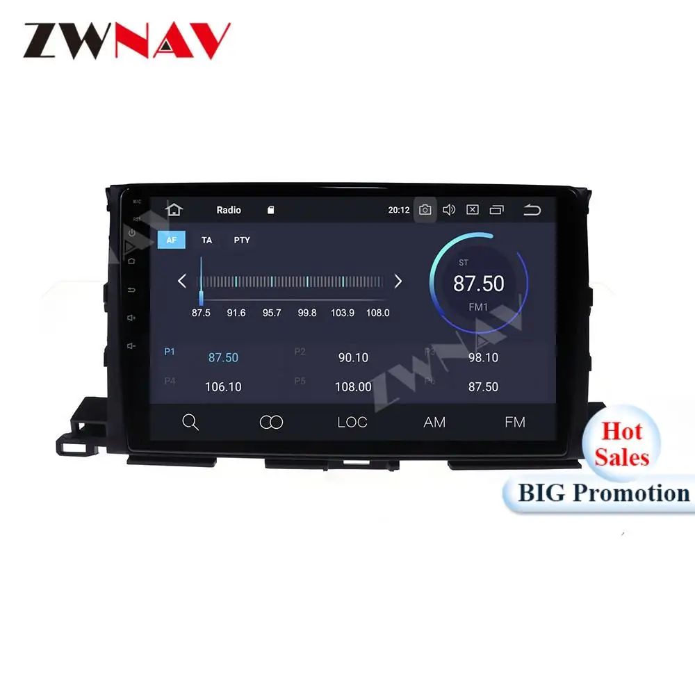 4 Гб + 64 ГБ Android 10 0 автомобильный мультимедийный плеер для Toyota Hilux 2015 2018