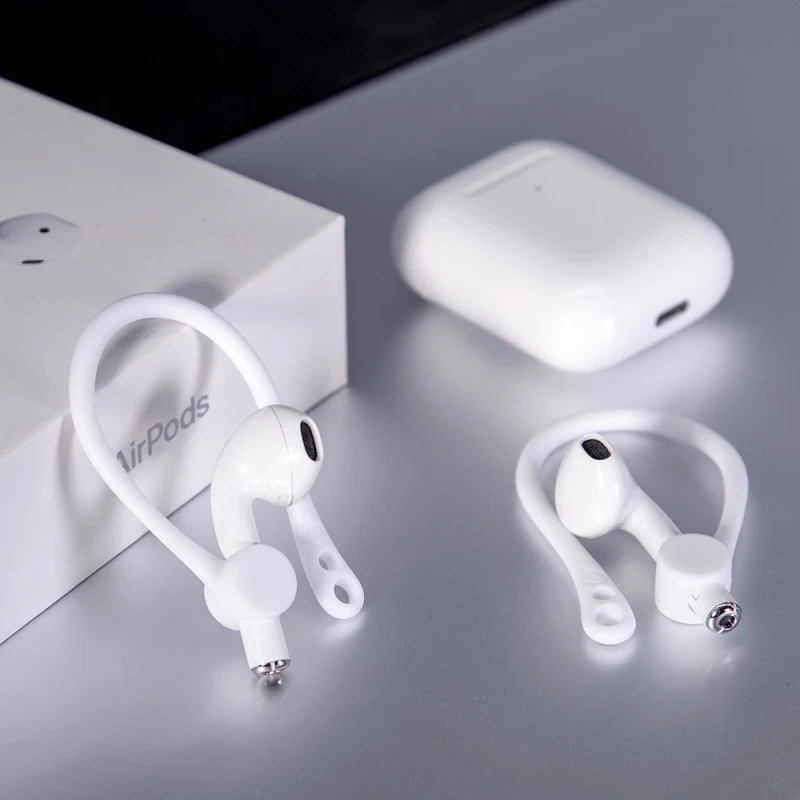 Спортивные силиконовые ушные крючки для Apple аксессуары AirPods противоударные