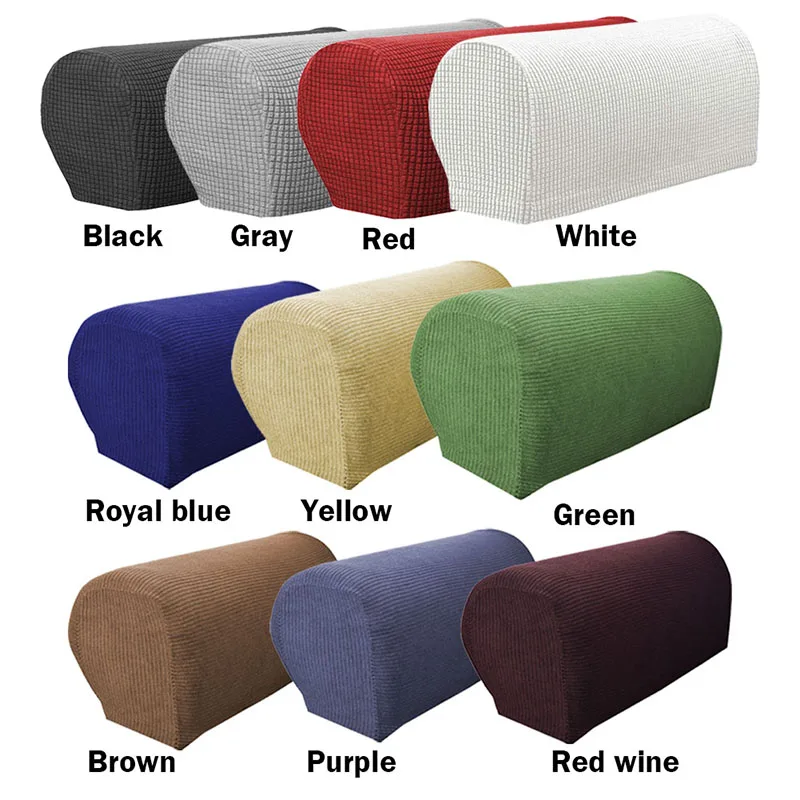 1 пара съемных чехлов для дивана подлокотников диванов стульев протекторов