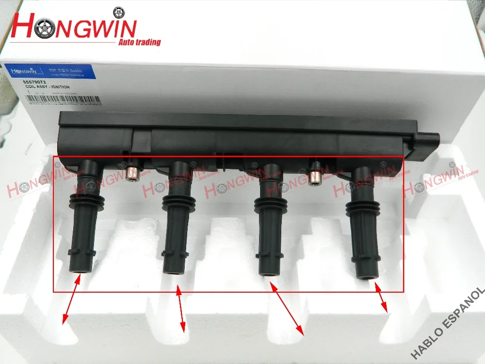 Подлинный №: 55579072 резиновая ботинка катушки зажигания подходит для CChevrolet Orlando Aveo