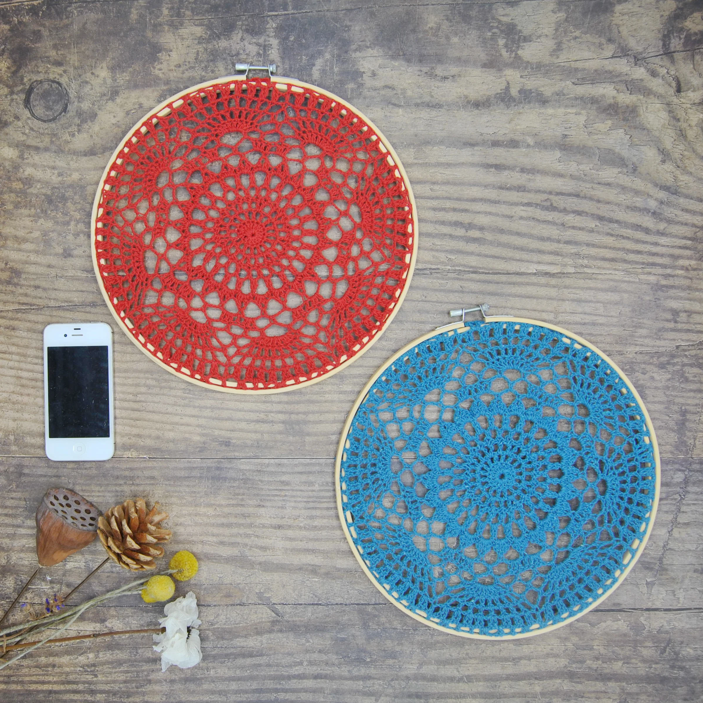 

Handmade Macrame Pendant Wedding Decoration Bohemian Tapestry LivingRoom Bedroom Wall Decoration Sweet Home No.B049 Diameter26cm