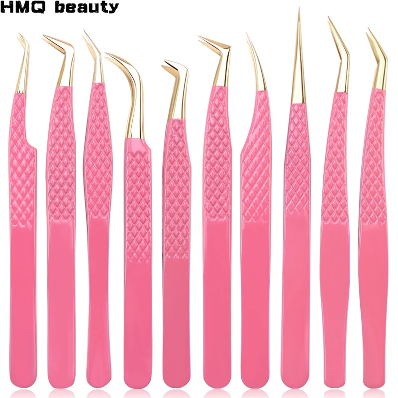 Новинка 1 шт. Пинцет для ресниц антистатический Немагнитный Профессиональный