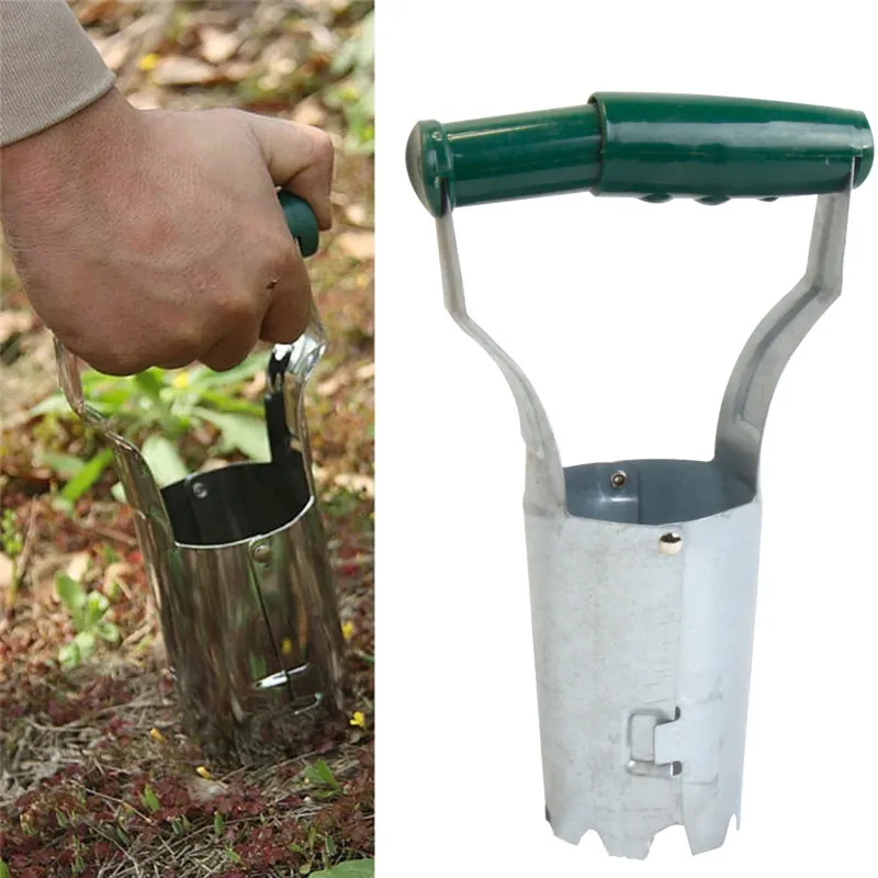 

New Home Garden Farm Tools Seedling Tube Vegetable and Flower Seedling Transplanting Cylinder Seeder Agricultural Tools