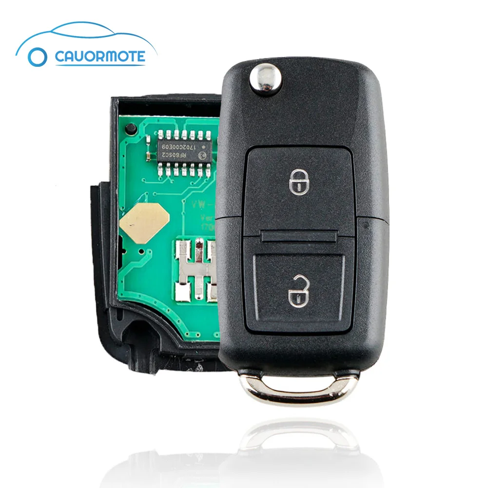 Складной выдвижной Автомобильный Дистанционный ключ для Volkswagen Passat Polo Golf Bora New Beetle