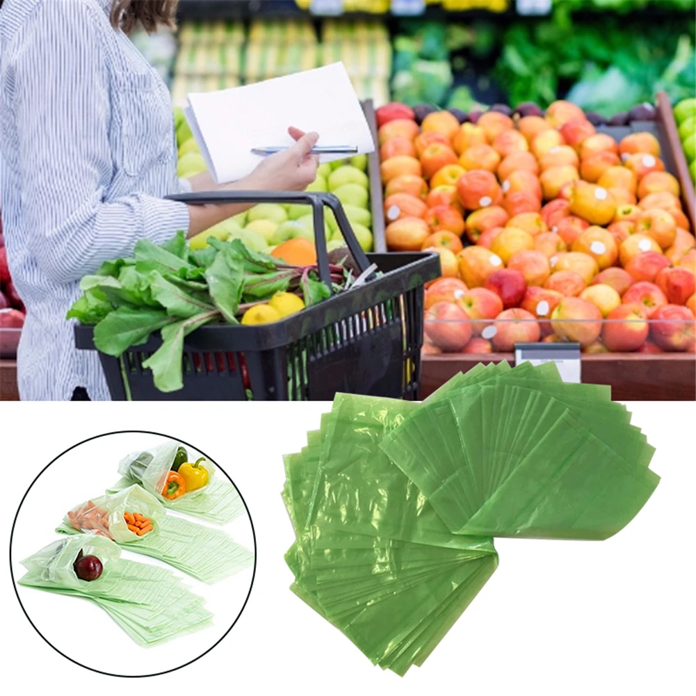 20 шт. зеленые пакеты многоразовые для хранения продуктов без БФА защитная