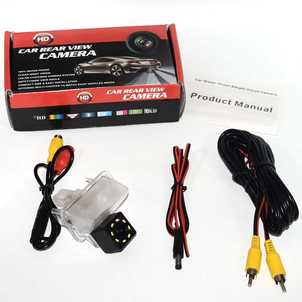 

ZJCGO Car Rear View Reverse Back Up Parking Waterproof Night Vision Camera for Toyota Avensis Highlander Prius C Camry T27 T270