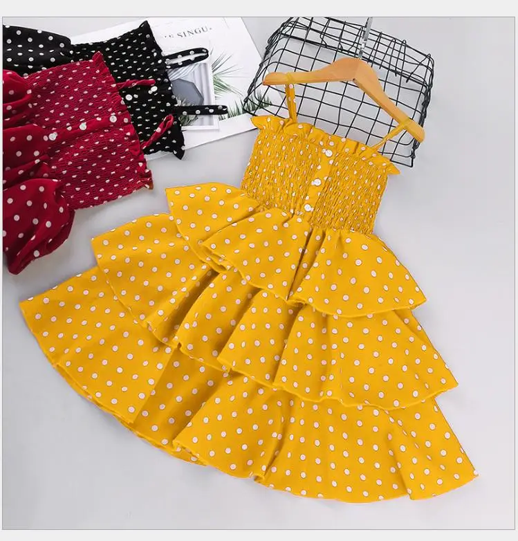 

The polka-dot princess dress