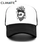Кепка-тракер CLIMATE в стиле хип-хоп, молодежная забавная шапка-скелет, грубая Кепка в стиле хип-хоп, уличная культура, крутая шапка, летняя сетчатая шапка