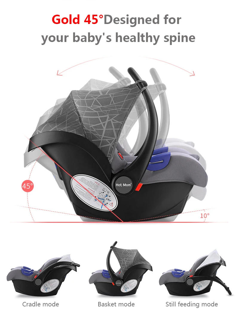 2020 Оригинальное детское автомобильное кресло Babyfond переносная корзина для