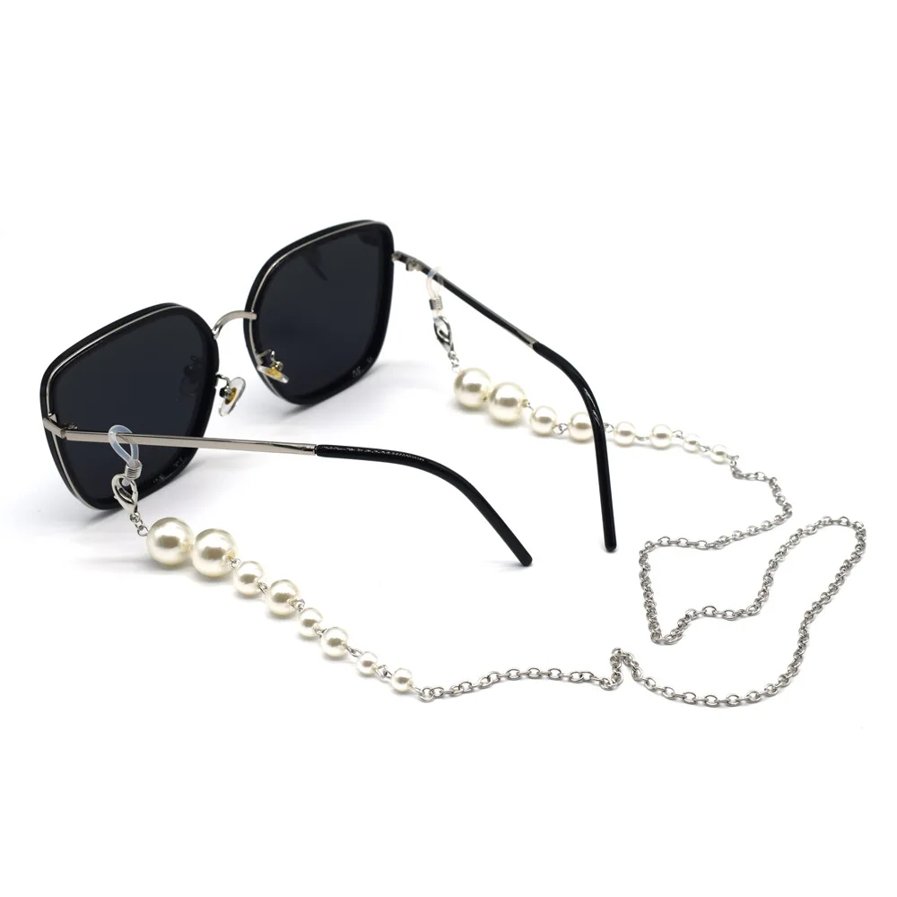 

New Style Bead Glasses Hanging Chain Trendy Sunglasses Eyewear Cord Holder Neck Strap Dropshipping for Women