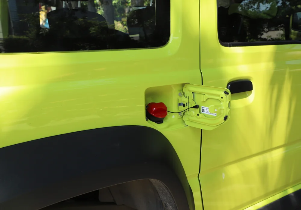 Jimny автомобильный ABS топливный наполнитель крышка бака декоративный чехол для