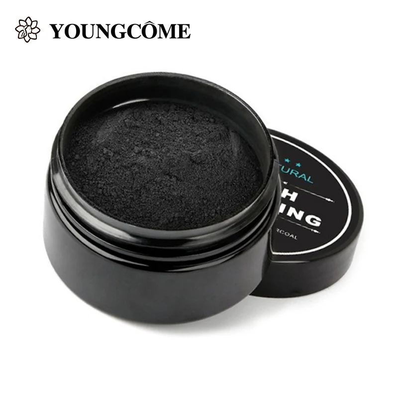 

YOUNGCOME 30g Teeth Whitening Powder Remove Plaque Toothpaste Cleans Whitens Keeps Fresh Brighten Activated Carbon Tooth Powder