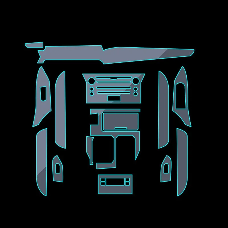 Наклейка для Lexus прозрачная защитная пленка из ТПУ наклейка s IS RX LX570 аксессуары