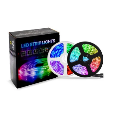 Светодиодная лента RGB 5050 2835 SMD 12 В с поддержкой Bluetooth водонепроницаемая